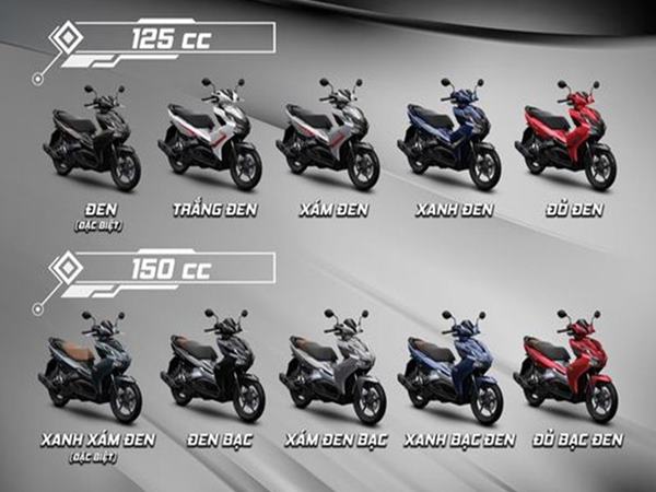 Đặc điểm các đời xe Air Blade của Honda