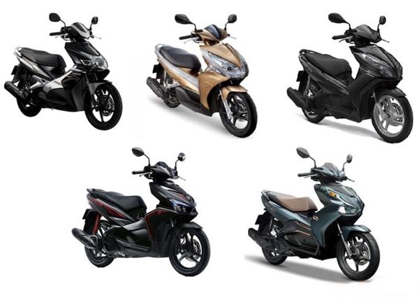 Các đời xe Air Blade