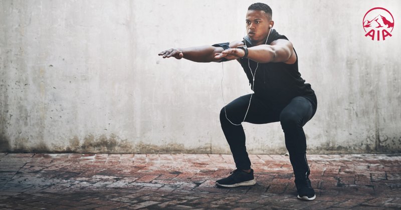Dumbbell Split Squat - Squat quả tạ 1 chân