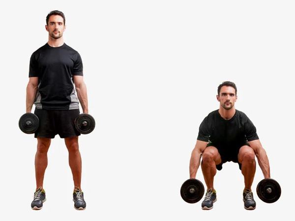 Các bài tập mông với tạ đơn giản, giúp hông nở và săn chắc