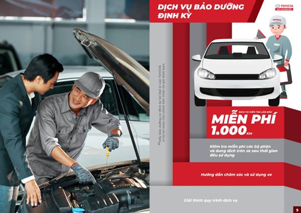 Bảo dưỡng xe Toyota
