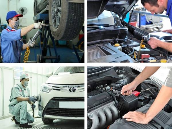 Quy trình bảo dưỡng xe Toyota gồm những bước nào?